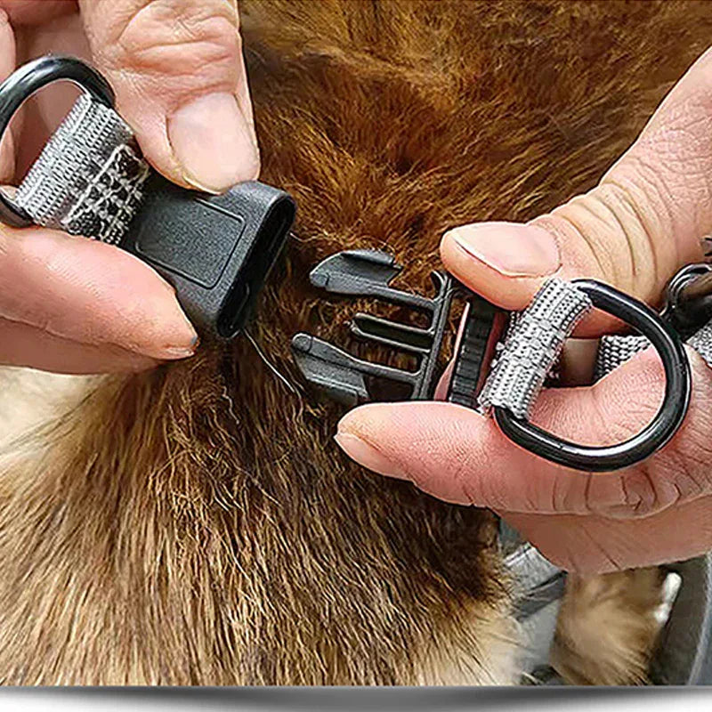 Reflecterend Verstelbaar Y-Harnas Voor Honden Ademend Comfortabel Duurzaam Veilig Geschikt Voor Dagelijkse Wandelingen - Ruffy
