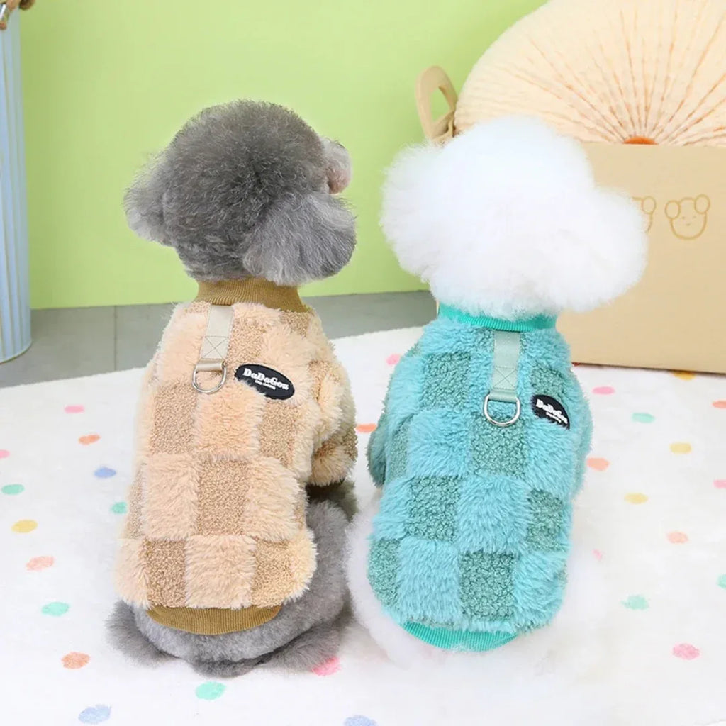 Zacht Fleece Vest Voor Huisdieren Comfortabel Warm Gemakkelijk Te Dragen Machinewasbaar Perfect Voor Kleine Huisdieren - Ruffy