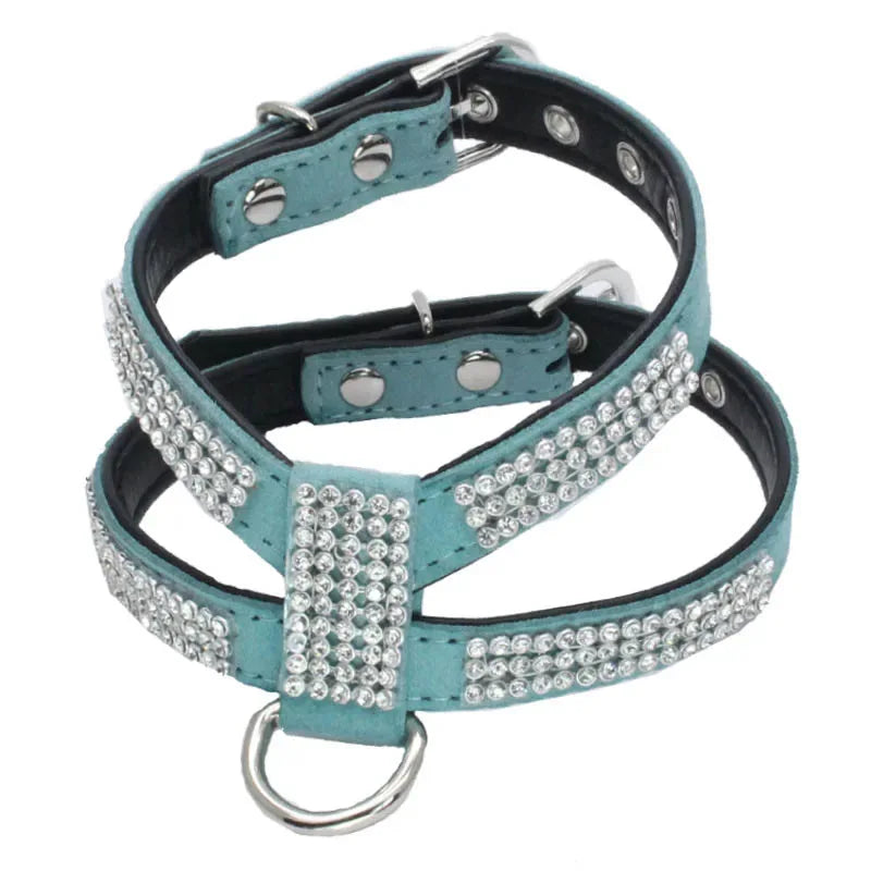 Stijlvol Hondentuig Bling Nepdiamantjes - Ruffy