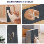 Katten Krab- en Klimstickers Beschermt Meubels Duurzaam Gemakkelijk te Installeren Beschikbaar in 30x30cm en 100x30cm - Ruffy