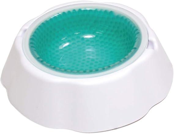 Verkoelende Hondenwaterbak Duurzaam Draagbaar Houdt Water Koel Beschikbaar in Groen en Blauw 470ml - Ruffy