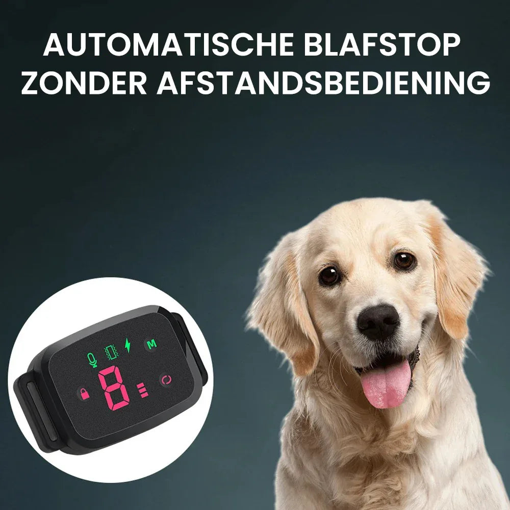 Slimme Automatische Antiblafhalsband Voor Honden - Ruffy