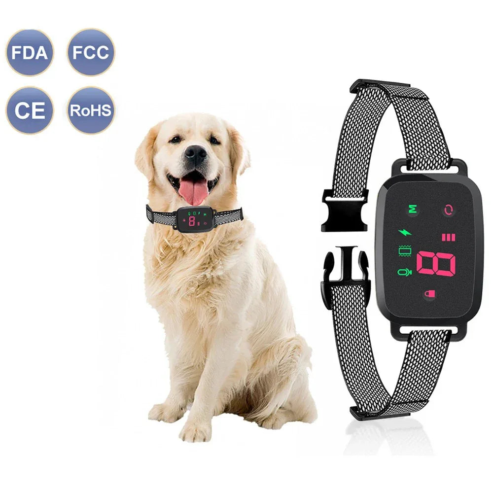 Slimme Automatische Antiblafhalsband Voor Honden - Ruffy