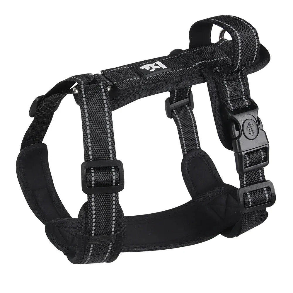 Anti-ontsnap Reflecterend Honden Tuig Met Handvat - Ruffy