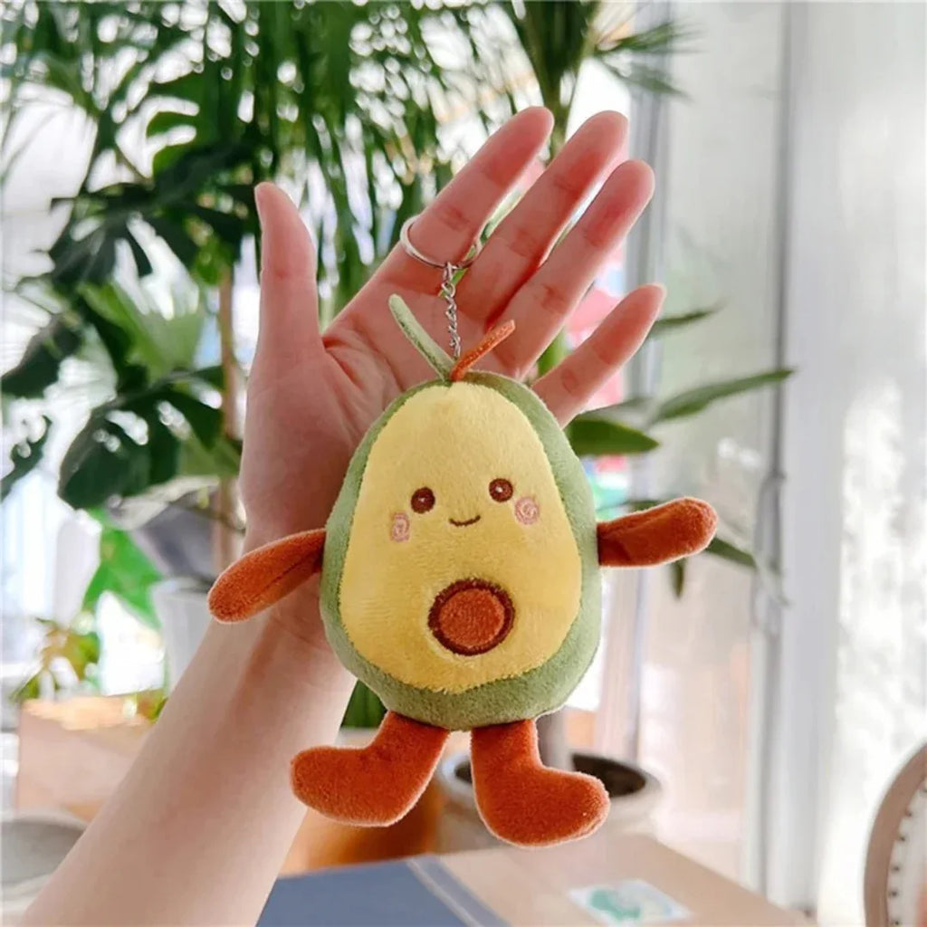 Interactief Avocado Pluche Hondenspeelgoed Duurzaam Kauwspeelgoed met Pieper voor Honden en Katten - Ruffy