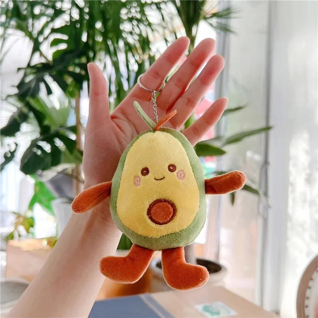 Interactief Avocado Pluche Hondenspeelgoed Duurzaam Kauwspeelgoed met Pieper voor Honden en Katten - Ruffy