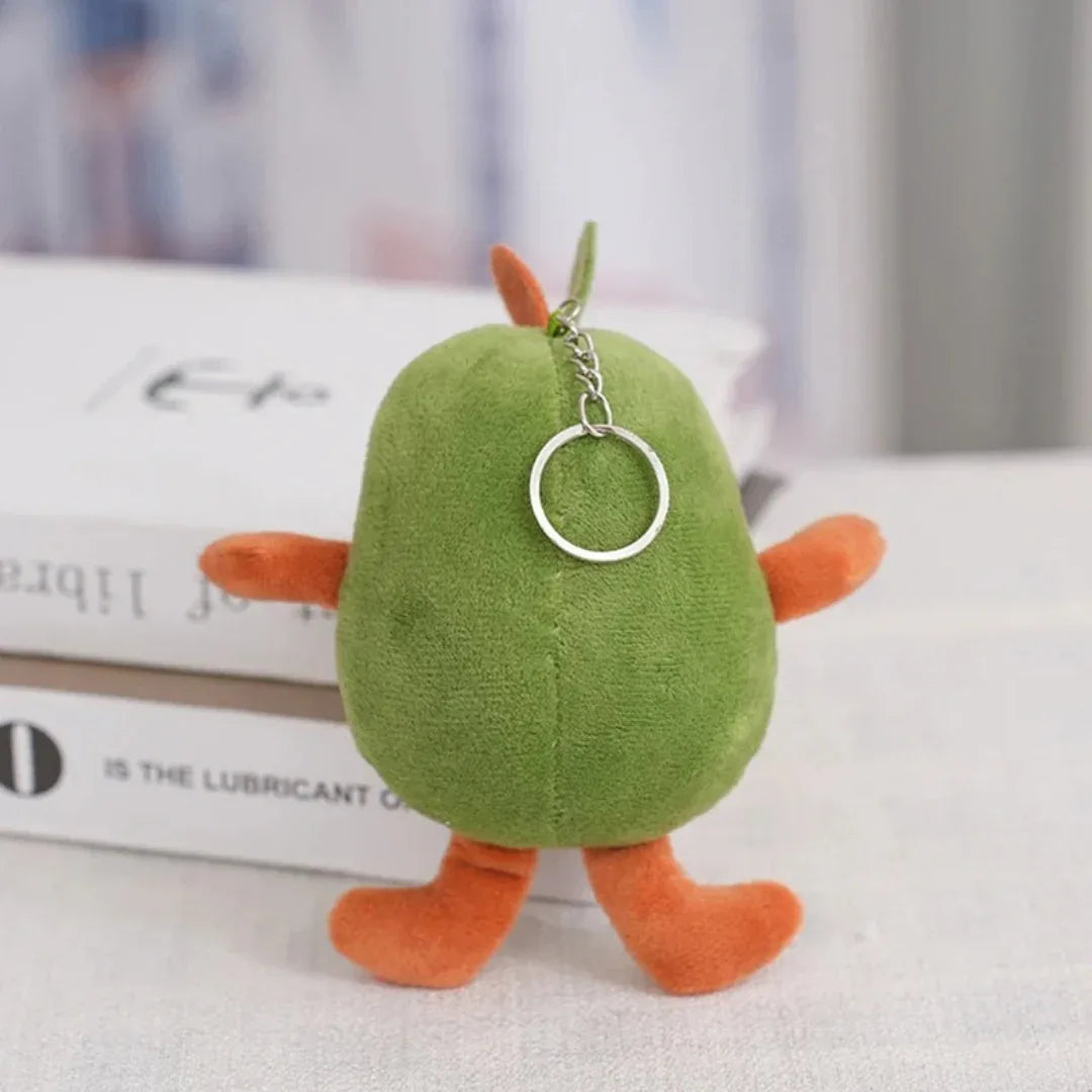 Interactief Avocado Pluche Hondenspeelgoed Duurzaam Kauwspeelgoed met Pieper voor Honden en Katten - Ruffy