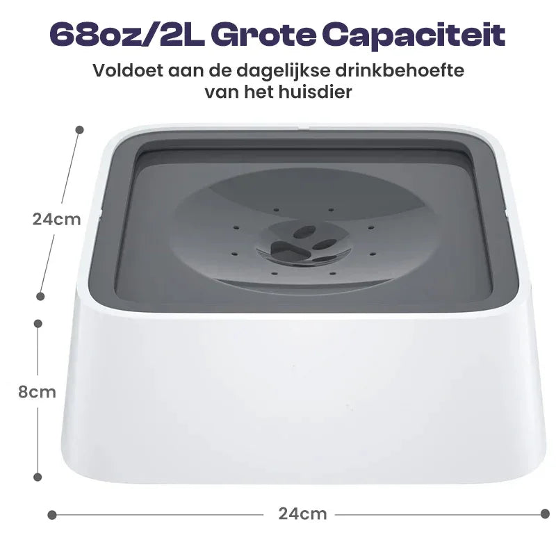Zero Splash Honden Drinkbak - Ruffy