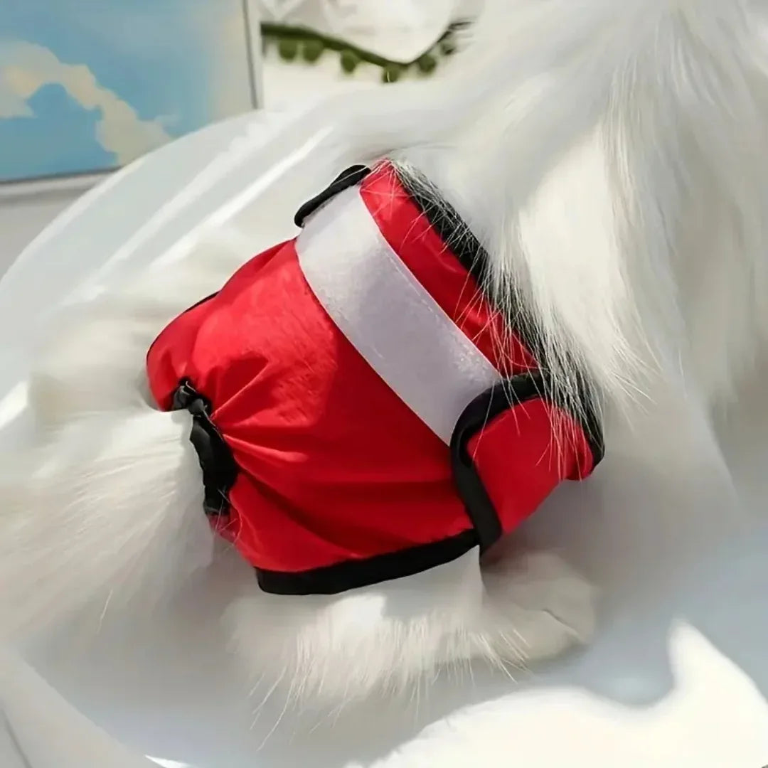 Veiligheidsbroekje voor Honden Verstelbaar Herbruikbaar Comfortabele Stof Bescherming Katoen - Ruffy