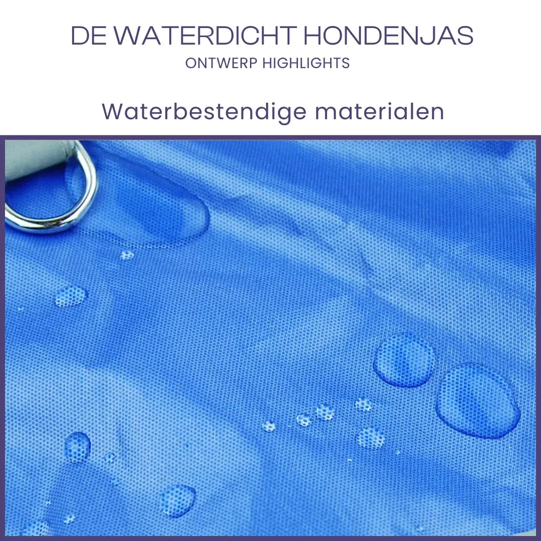 Reflecterende Regenjas voor Kleine Honden - Ruffy