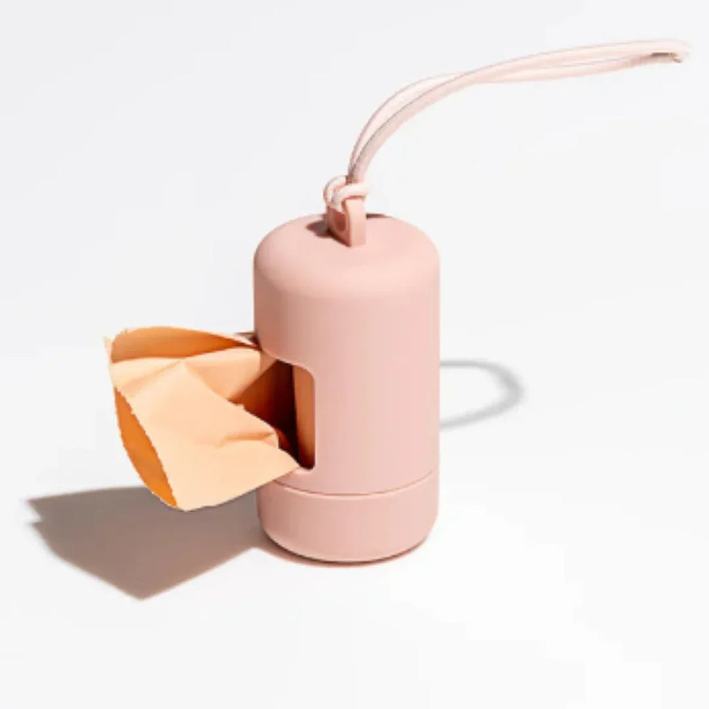 Luxe Hondenpoepzakdrager Stijlvol Duurzaam Handenvrij Hygiënisch Draagbaar Kunststof Rubber - Ruffy