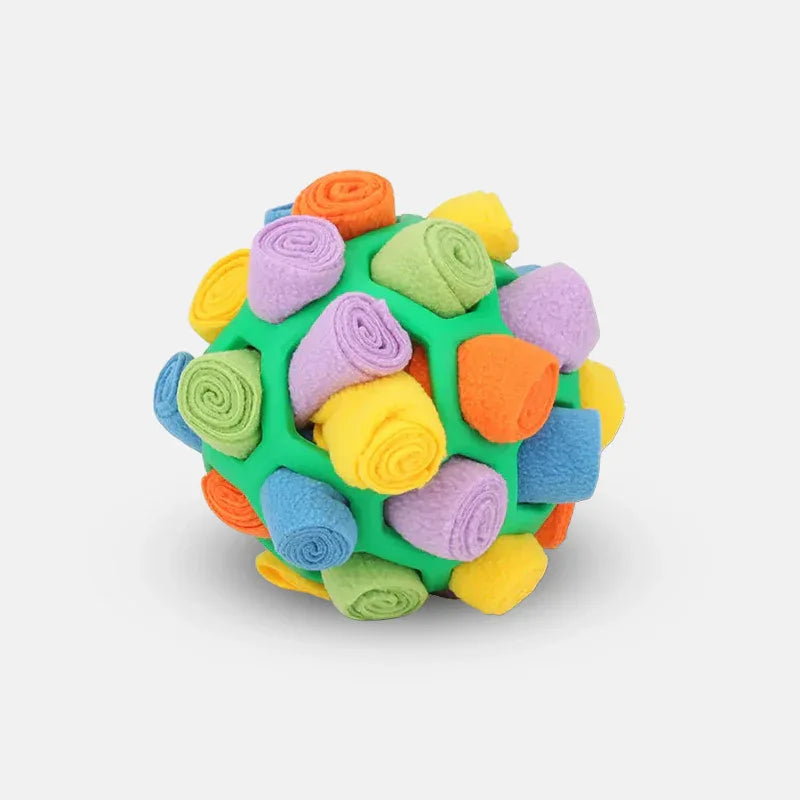 Snuffelbal Honden Puzzelspeelgoed | Mentale Stimulatie & Snoepjesspel | Duurzaam Poolse Fleece - Ruffy