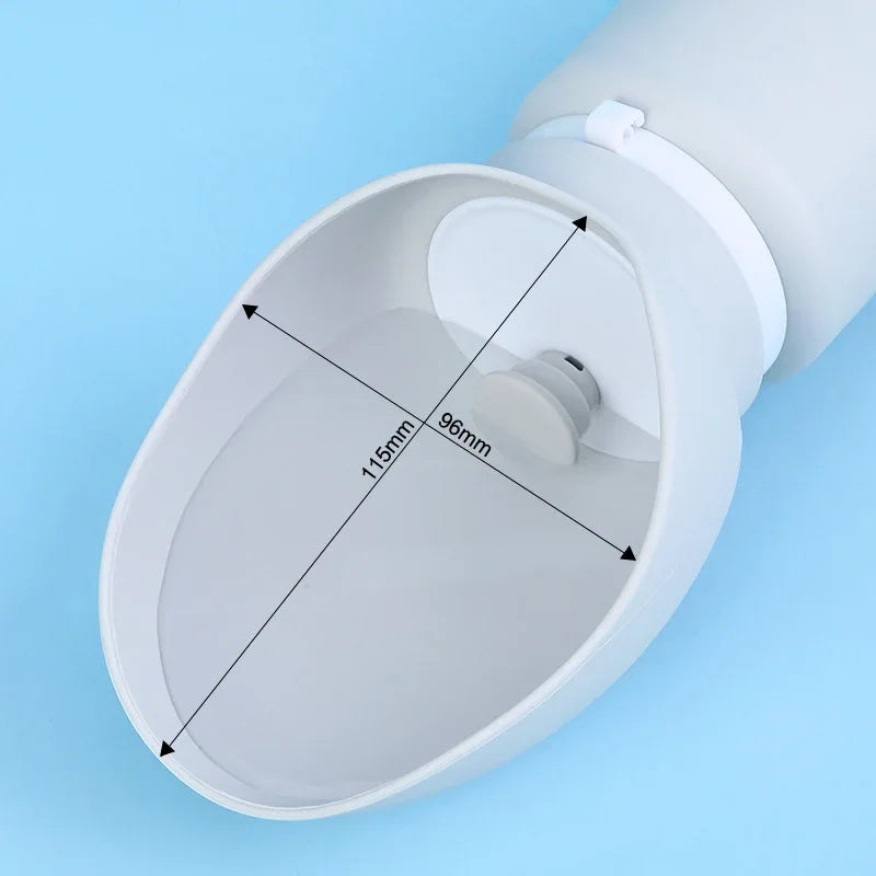 Opvouwbare Draagbare Waterfles voor Huisdieren 550ml Lekvrij en Duurzaam Siliconen Ontwerp - Ruffy