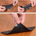 Tapijtstoppers | Antislip Stickers | Wasbaar & Herbruikbaar | 8 Stuks (2 Sets) - Ruffy