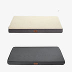 Groot Hondenbed | Pluche Traagschuim | Dubbelzijdig Ontwerp | Antislip Basis - Ruffy