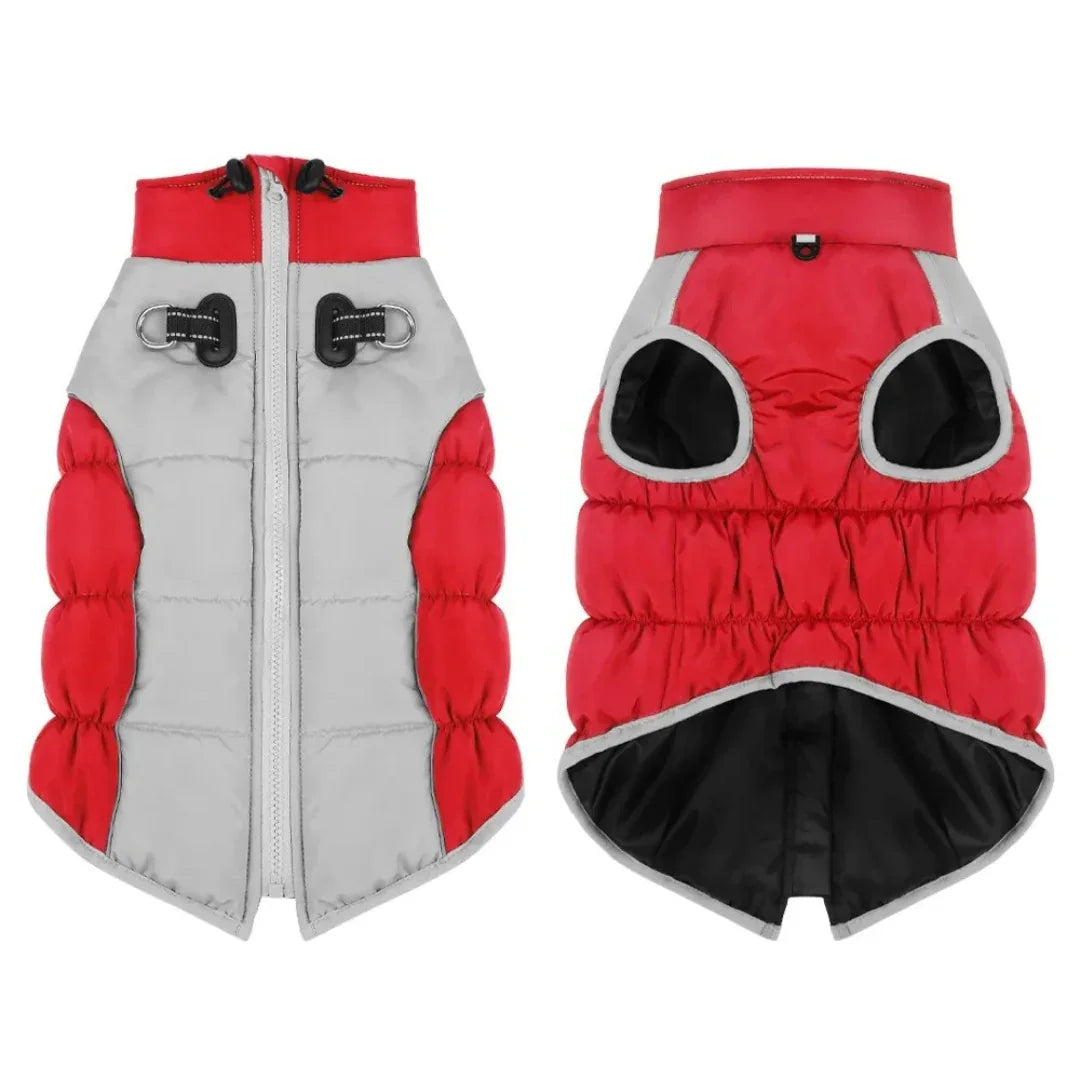 Winterjas Voor Honden Waterdicht Reflecterend Warm Met Ingebouwd Harnas Verstelbaar - Ruffy