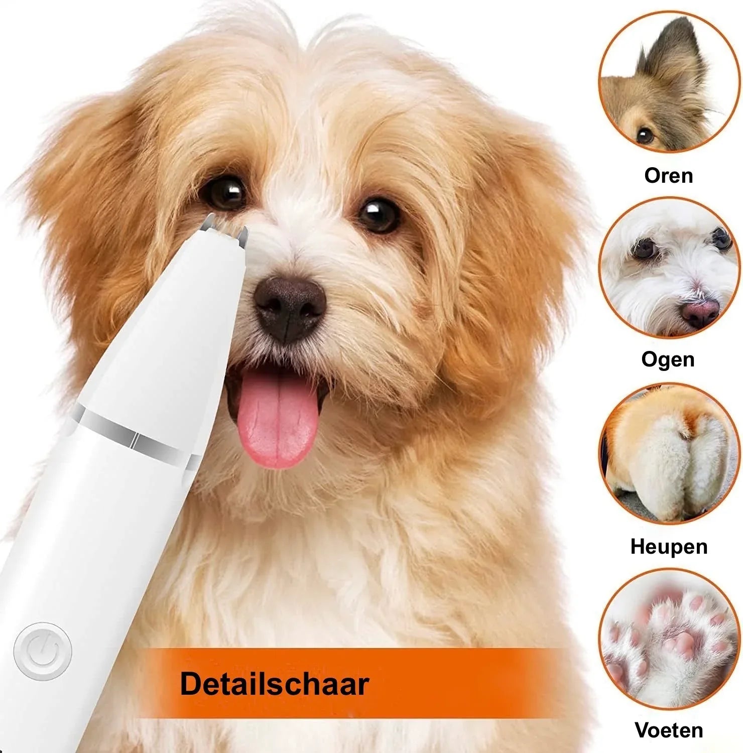 Honden Nagel Schuurapparaat Grinder Geluidsarm Snoerloos Stressvrij - Ruffy