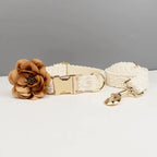 Gepersonaliseerde Sjieke Hondenhalsband En Riem - Ruffy