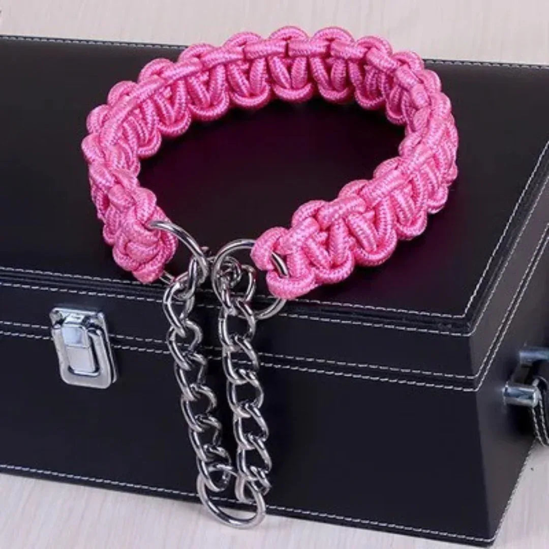 Hondenhalsband | Geweven Nylonvezel | Verstelbaar & Duurzaam - Ruffy