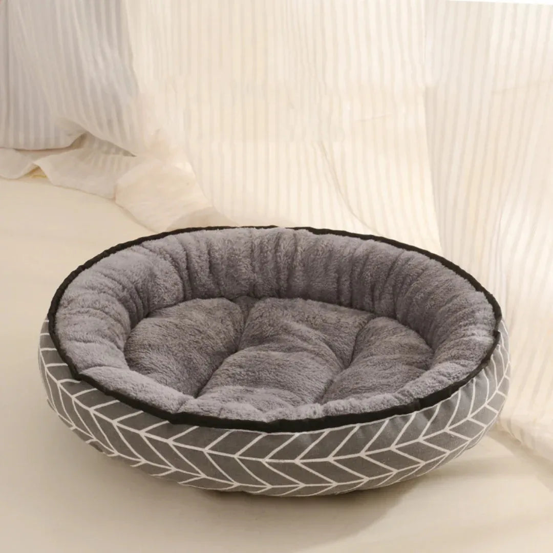 Zacht Hondenbed Rond Fleece - Ruffy