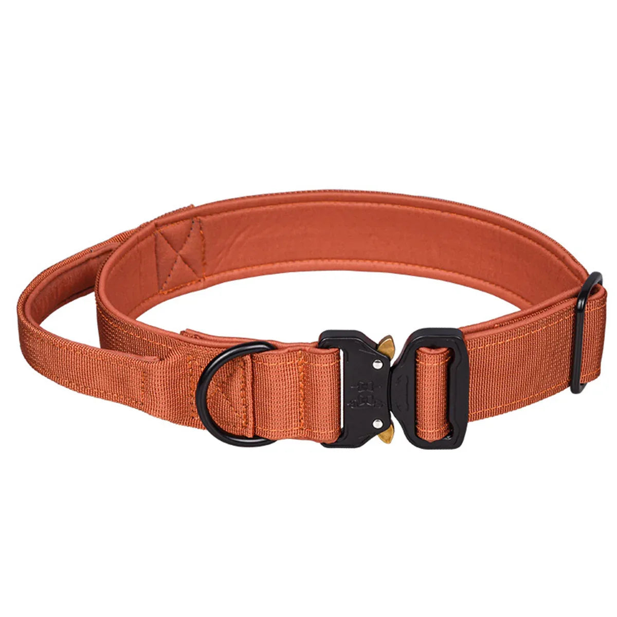 Zware Hondentrainingshalsband | Extra Sterk Nylon | Handvat - Ruffy