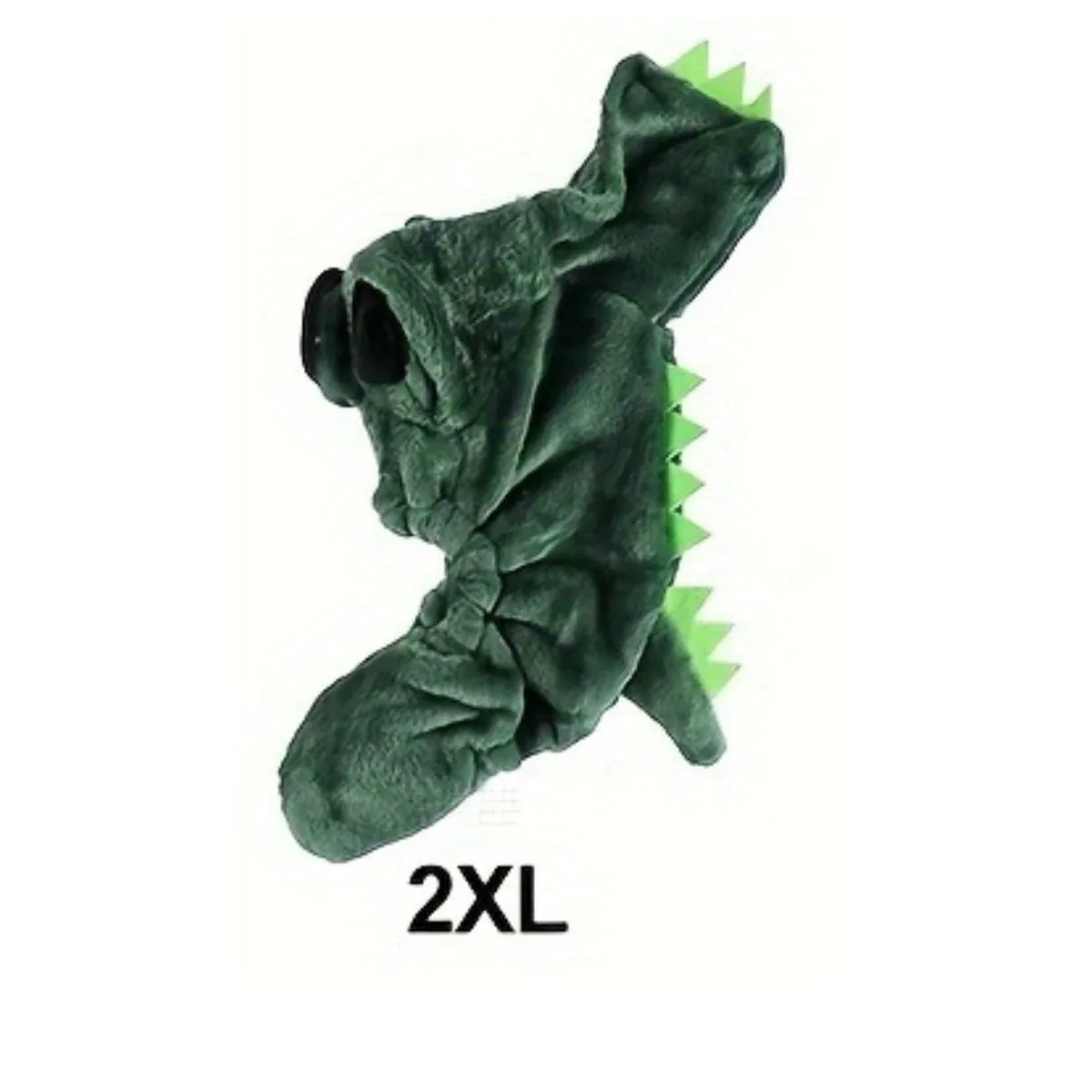 Warme Dinosaurus Jumpsuit voor Honden en Katten Zacht Fleece Schattig Ontwerp en Machinewasbaar - Ruffy
