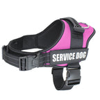 Verstelbaar Assistentiehonden Tuig | Gewatteerd Comfort | Reflecterend Nylon | Verwijderbare Patches - Ruffy
