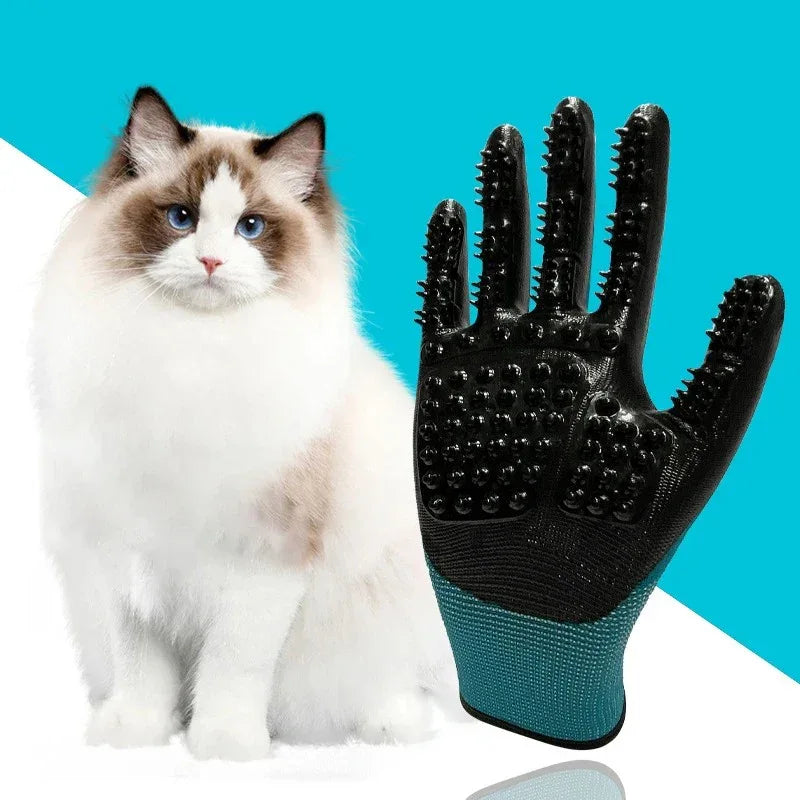 borstel handschoenen van Silicone Voor honden - Ruffy