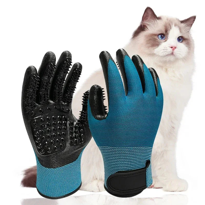 borstel handschoenen van Silicone Voor honden - Ruffy