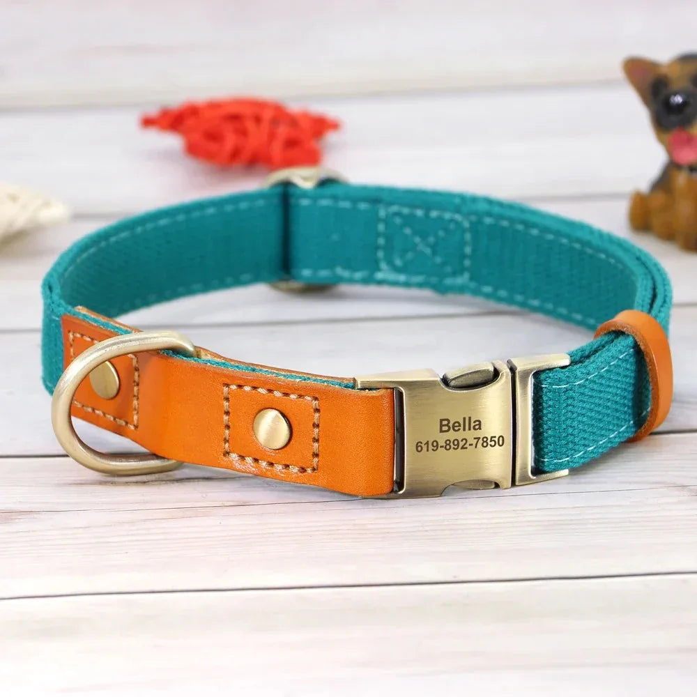 Gepersonaliseerde Nylon Halsband - Ruffy
