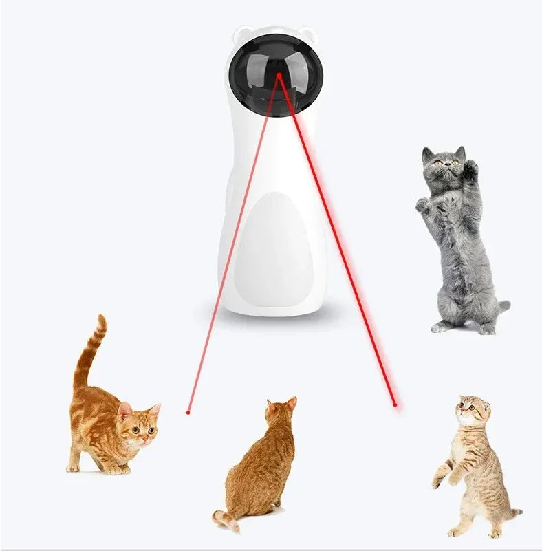 Smart Interactive Rotating Laser Toy For Cat