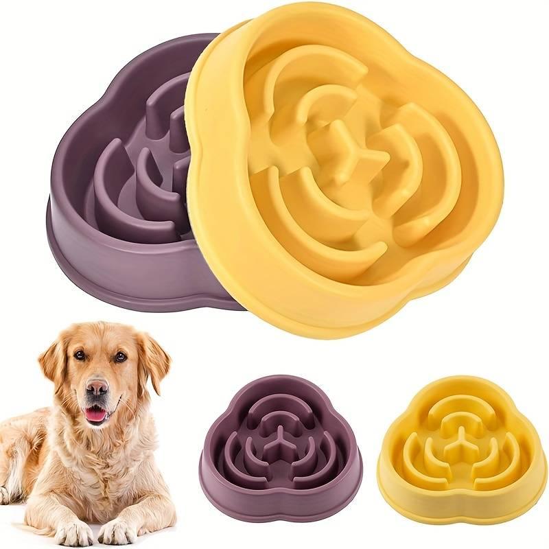 Anti-Schrok Langzame Voerbak voor Honden Duurzaam en Antislip in Speelse Designs - Ruffy