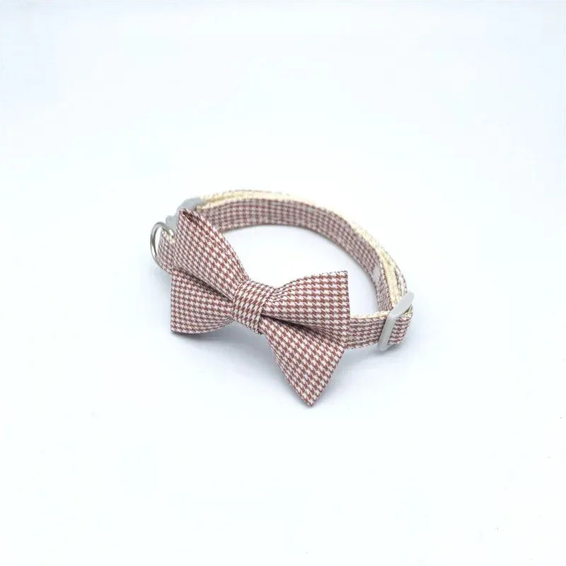 Elegante verstelbare kattenhalsband met vlinderdas voor speciale gelegenheden en dagelijks gebruik - Ruffy