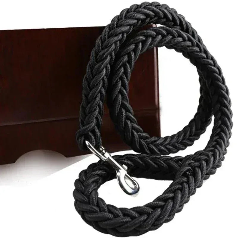 Hondenriem | Sterk Geweven Nylon | Heavy Duty | Middelgrote & Grote Honden - Ruffy