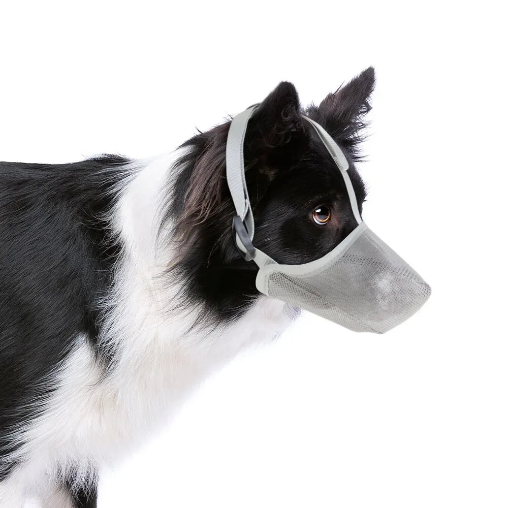 Zachte Stevige Muilkorf Hond Verstelbaar Ademend - Ruffy