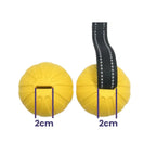 Hondentraining Rubber Bal met Touw - Ruffy