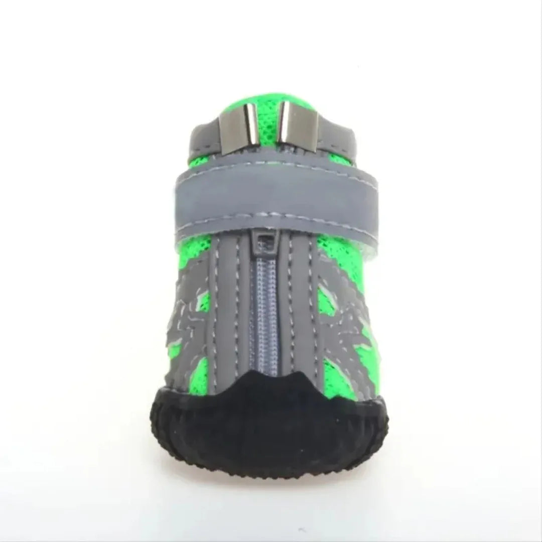 Antislipschoenen Voor Kleine Honden Beschermt Poten Comfortabel Ademende Materialen Veilig Rubber Polyester - Ruffy