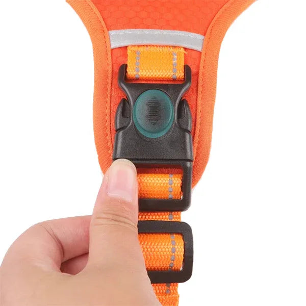 Hondentuig | Reflecterend No-Pull Ontwerp | Nylon met Controlehandvat - Ruffy