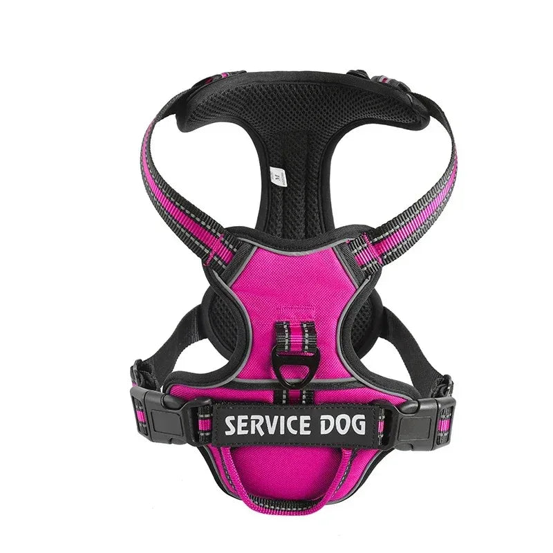 Gepersonaliseerd Reflecterend Antitrek Hondentuig - Ruffy