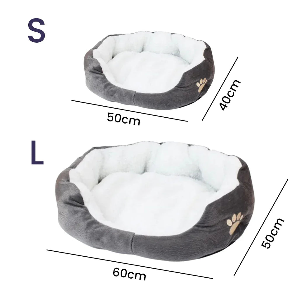 Zachte Hondenmand Knuffel Nest - Ruffy