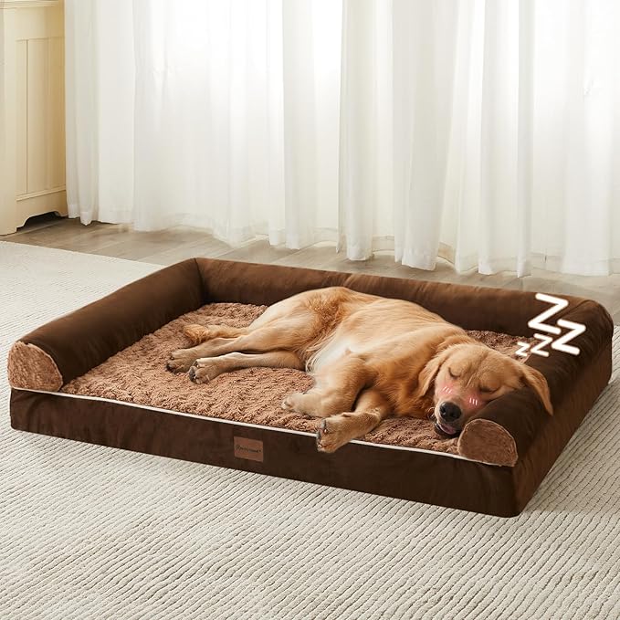 Hondenbed Orthopedisch Sofa Design | Waterproof Eierdoos Schuim | Afneembare Wasbare Hoes