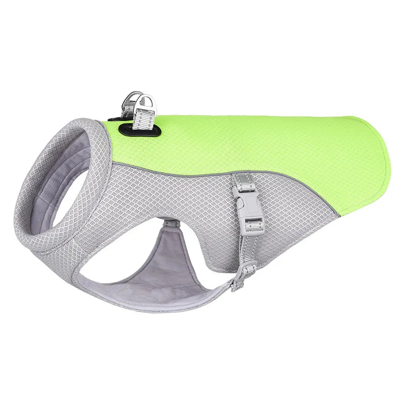 Zomervest voor Honden Ademend Reflecterend Snelsluiting Beschikbaar in XXS tot XXL - Ruffy