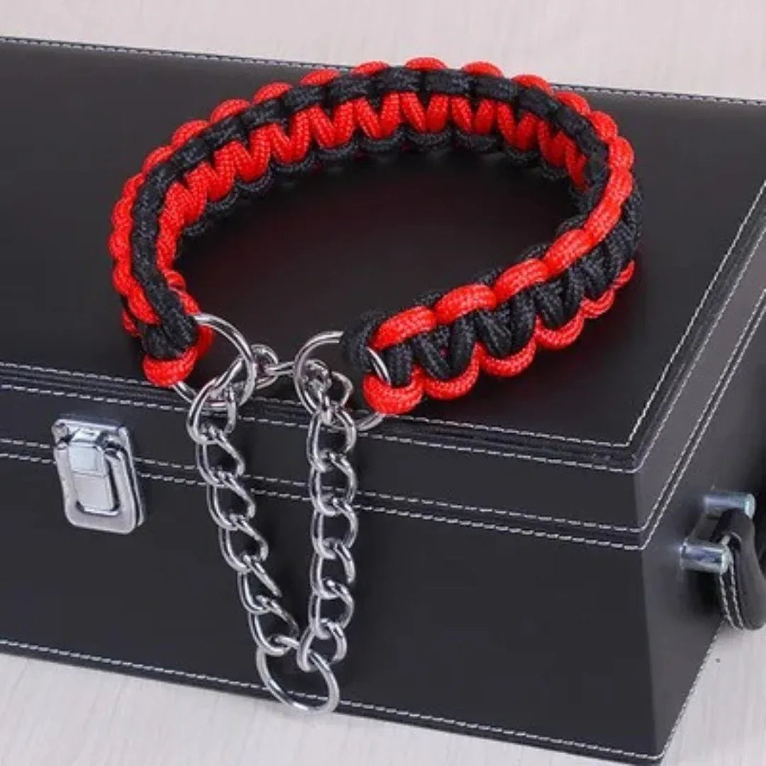 Hondenhalsband | Geweven Nylonvezel | Verstelbaar & Duurzaam - Ruffy
