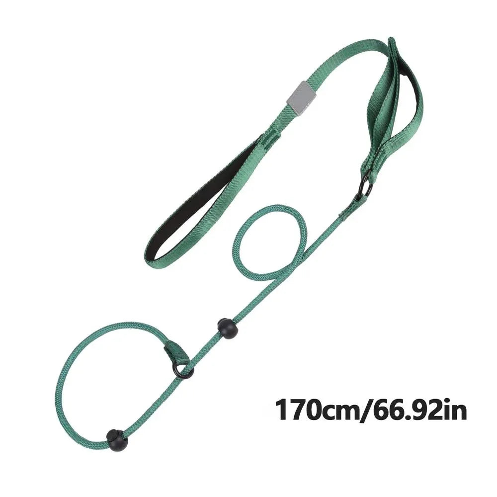 Reflecterende Nylon Hondenriem Glow-In-Dark Comfortabele Grip Duurzaam Veilig Voor Nachtelijke Wandelingen - Ruffy
