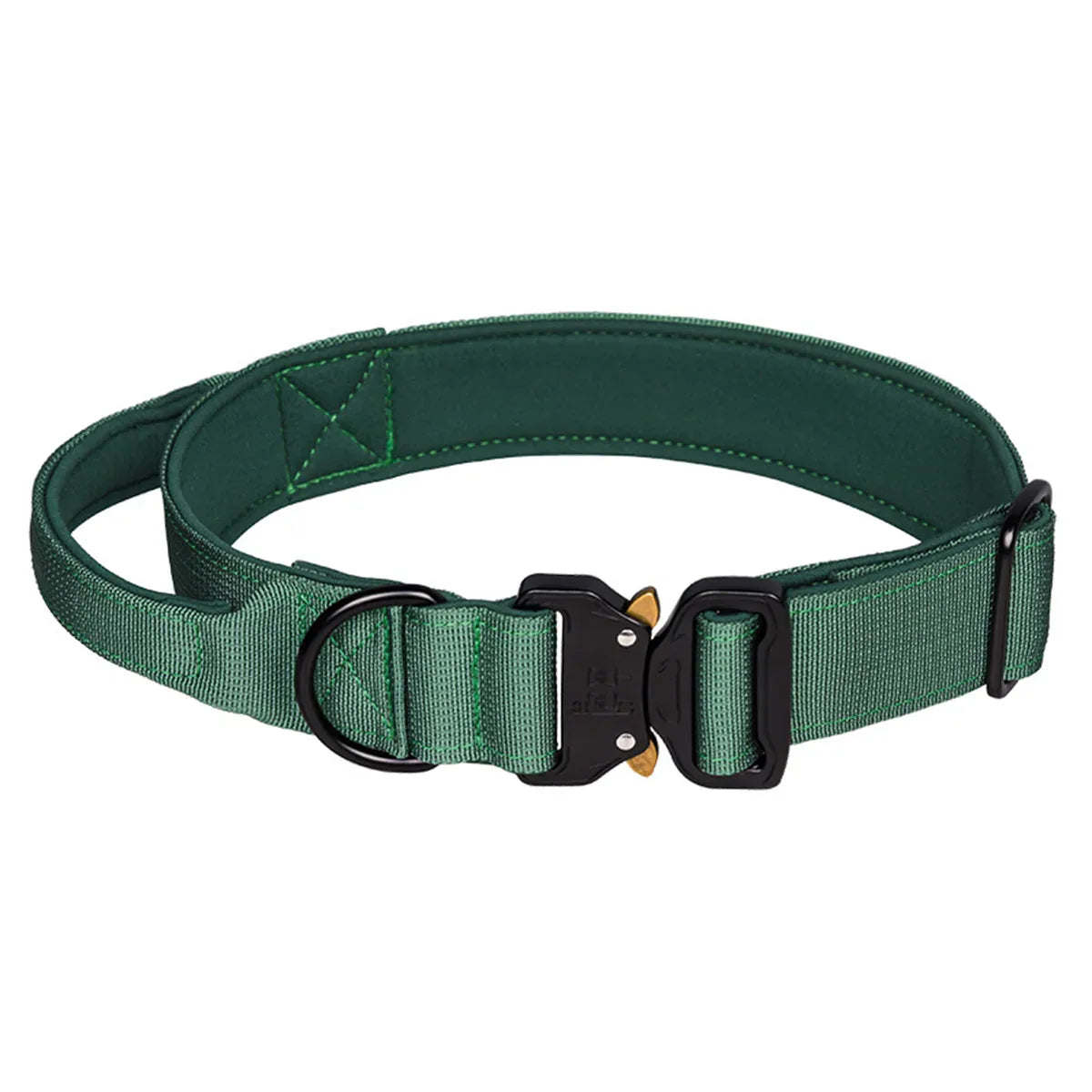 Zware Hondentrainingshalsband | Extra Sterk Nylon | Handvat - Ruffy