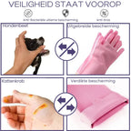 Magic Silicone Handschoenen Huisdieren Ontharing Bad Massage Veelzijdig Comfortabel Gemakkelijk Schoon te Maken Rubber - Ruffy