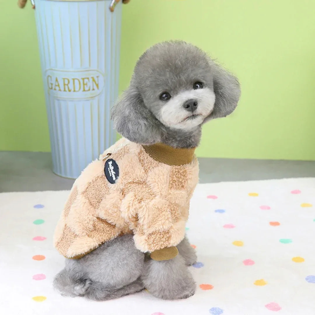 Zacht Fleece Vest Voor Huisdieren Comfortabel Warm Gemakkelijk Te Dragen Machinewasbaar Perfect Voor Kleine Huisdieren - Ruffy