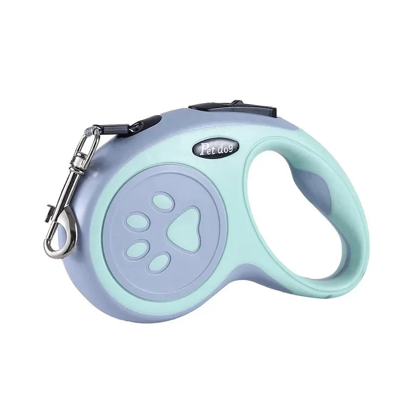 Intrekbare Hondenriem 5M Duurzaam Nylon Ergonomisch Handvat Comfortabel Voor Veilig Wandelen en Verkennen - Ruffy
