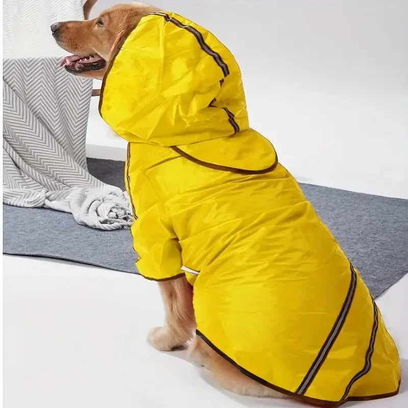 Waterdichte Regenjas Met Capuchon Voor Honden - Ruffy