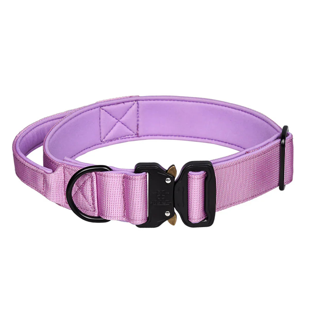 Zware Hondentrainingshalsband | Extra Sterk Nylon | Handvat - Ruffy